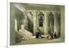 Interior of the Temple of Esne in Upper Egypt-David Roberts-Framed Giclee Print