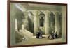 Interior of the Temple of Esne in Upper Egypt-David Roberts-Framed Giclee Print