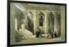 Interior of the Temple of Esne in Upper Egypt-David Roberts-Framed Giclee Print