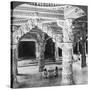 Interior of the Temple of Vimala Sah, Mount Abu, India, 1903-Underwood & Underwood-Stretched Canvas