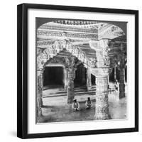 Interior of the Temple of Vimala Sah, Mount Abu, India, 1903-Underwood & Underwood-Framed Giclee Print