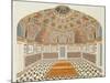 Interior of the Tomb of et ahmadowlah, Agra School, circa 1815-null-Mounted Giclee Print