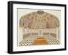 Interior of the Tomb of et ahmadowlah, Agra School, circa 1815-null-Framed Giclee Print