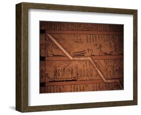 Interior of the Tomb of Tuthmosis III, Thebes, Egypt-Richard Ashworth-Framed Photographic Print