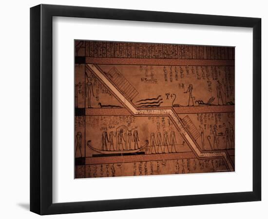 Interior of the Tomb of Tuthmosis III, Thebes, Egypt-Richard Ashworth-Framed Photographic Print