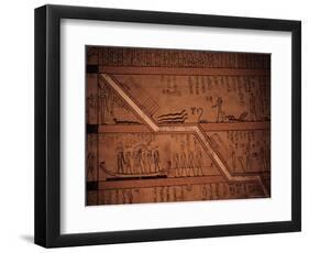 Interior of the Tomb of Tuthmosis III, Thebes, Egypt-Richard Ashworth-Framed Photographic Print