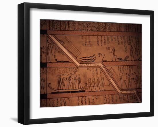 Interior of the Tomb of Tuthmosis III, Thebes, Egypt-Richard Ashworth-Framed Photographic Print