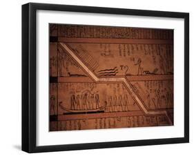 Interior of the Tomb of Tuthmosis III, Thebes, Egypt-Richard Ashworth-Framed Photographic Print