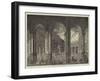 Interior of the Vienna Exhibition Building-null-Framed Giclee Print