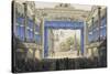 Interior of Theatre in Josefstadt (Theater in Der Josefstadt) in Vienna-null-Stretched Canvas