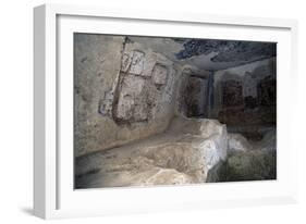 Interior of Tomb in Necropolis of Via Amerina in Tre Ponti, Falerii Novi, Lazio, Italy-null-Framed Giclee Print