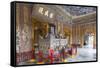 Interior of Tomb of Khai Dinh, Hue, Thua Thien-Hue, Vietnam, Indochina, Southeast Asia, Asia-Ian Trower-Framed Stretched Canvas