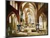 Interior of Trier Cathedral, 1790, German Painting-null-Mounted Giclee Print