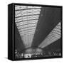 Interior of Union Station, Showing Detail of Glass and Iron Vaulted Ceiling-Walker Evans-Framed Stretched Canvas