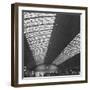 Interior of Union Station, Showing Detail of Glass and Iron Vaulted Ceiling-Walker Evans-Framed Photographic Print