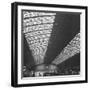 Interior of Union Station, Showing Detail of Glass and Iron Vaulted Ceiling-Walker Evans-Framed Photographic Print