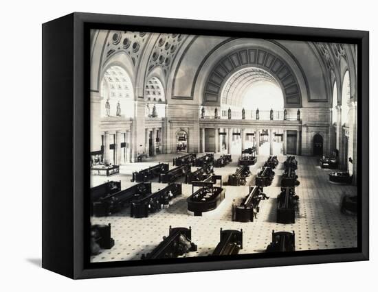 Interior of Union Station-null-Framed Stretched Canvas