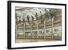 Interior of Union Terminal, Cincinnati, Ohio-null-Framed Art Print