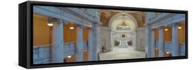 Interior of Utah State Capitol, Salt Lake City, Utah-null-Framed Stretched Canvas