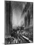 Interior of Westminster Abbey, London, 1924-1926-WF Mansell-Mounted Giclee Print