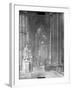 Interior of Westminster Abbey, London-Frederick Henry Evans-Framed Photographic Print