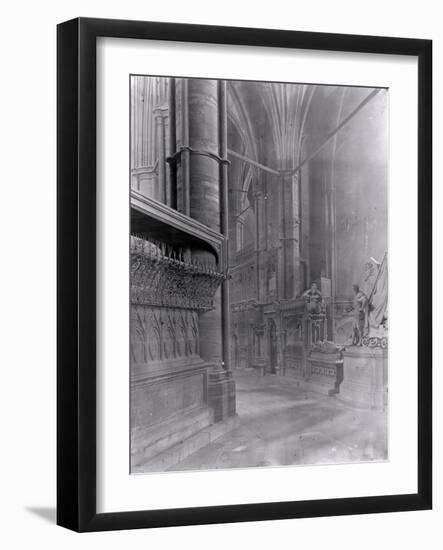 Interior of Westminster Abbey, London-Frederick Henry Evans-Framed Photographic Print