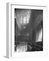 Interior of Westminster Abbey, Looking Towards the High Altar-Frederick Henry Evans-Framed Photographic Print