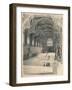 Interior of Westminster Hall, Westminster Palace, 1902-Thomas Robert Way-Framed Giclee Print