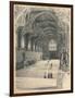 Interior of Westminster Hall, Westminster Palace, 1902-Thomas Robert Way-Framed Giclee Print