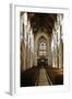 Interior of Wimborne Minster, Dorset-Peter Thompson-Framed Photographic Print