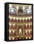 Interior, Opera, Rome, Lazio, Italy-John Ross-Framed Stretched Canvas