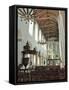 Interior, Oude Kirk (Old Church), Delft, Holland (The Netherlands)-Gary Cook-Framed Stretched Canvas