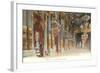 Interior, Paris Opera House, France-null-Framed Art Print