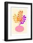 Interior Poster Template. Modern Trendy Matisse Minimal Style.-Lera Danilova-Framed Photographic Print