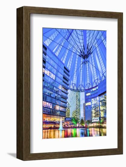 Interior, Potsdamer Platz, Berlin, Germany-Sabine Lubenow-Framed Photographic Print