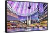 Interior, Potsdamer Platz, Berlin, Germany-Sabine Lubenow-Framed Stretched Canvas