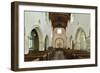 Interior, Priory Church of St Mary, Deerhurst, Gloucestershire, 2010-Peter Thompson-Framed Photographic Print