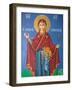 Interior Religious Paintings, Eleftherotria Monastery, Macherado, Zakynthos, Ionian Islands, Greece-Walter Bibikow-Framed Photographic Print