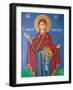 Interior Religious Paintings, Eleftherotria Monastery, Macherado, Zakynthos, Ionian Islands, Greece-Walter Bibikow-Framed Photographic Print