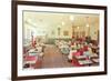 Interior, Retro Cafe-null-Framed Premium Giclee Print