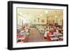 Interior, Retro Cafe-null-Framed Art Print