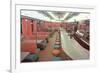 Interior, Retro Diner-null-Framed Premium Giclee Print