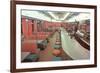 Interior, Retro Diner-null-Framed Premium Giclee Print