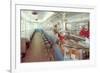 Interior, Retro Diner-null-Framed Premium Giclee Print