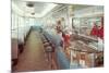 Interior, Retro Diner-null-Mounted Premium Giclee Print