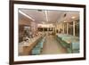 Interior, Retro Diner-null-Framed Art Print