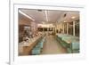 Interior, Retro Diner-null-Framed Premium Giclee Print