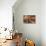 Interior, Roadside Retro Coffee Shop-null-Mounted Art Print displayed on a wall