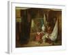 Interior, Romantic Bric-A-Brac (Oil on Canvas)-Alexandre Couder-Framed Giclee Print