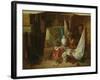 Interior, Romantic Bric-A-Brac (Oil on Canvas)-Alexandre Couder-Framed Giclee Print